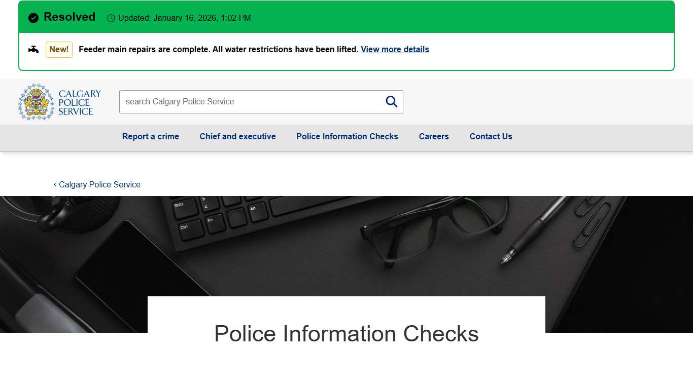 Police Information Checks