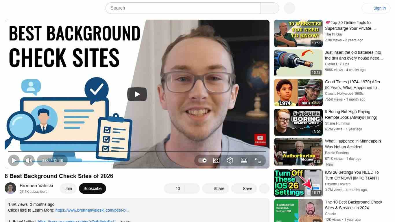 8 Best Background Check Sites of 2026 - YouTube